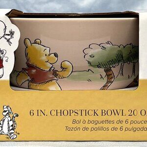 Bioworld Disney Winnie The Pooh 6in. Chopstick Bowl 20 Oz. Pink - NIB